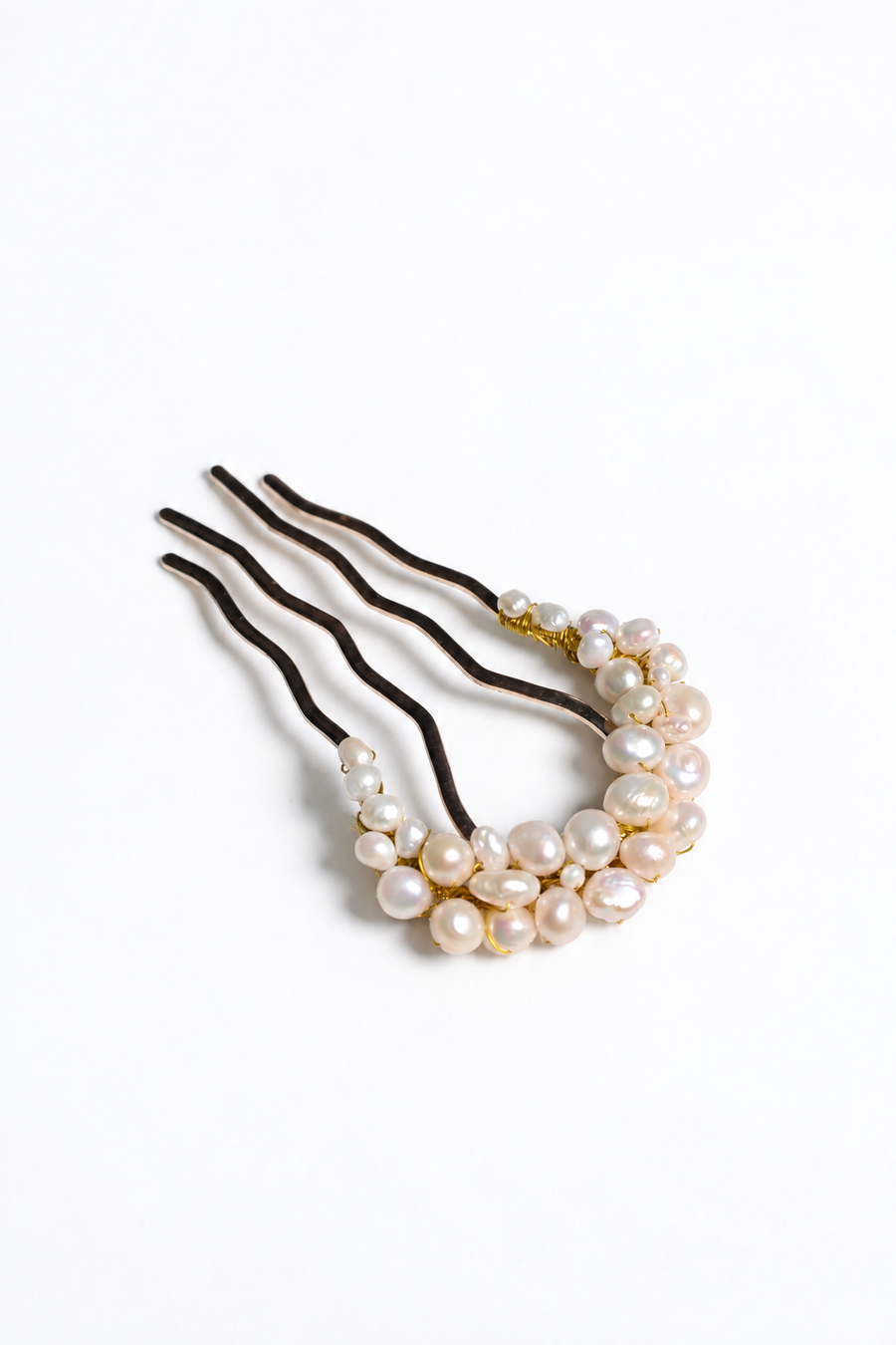 Greta Pearl Hair Comb