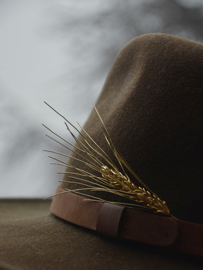 Ceres Wheat Lapel Pin