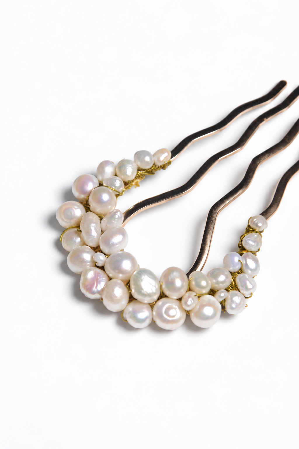 Greta Pearl Hair Comb